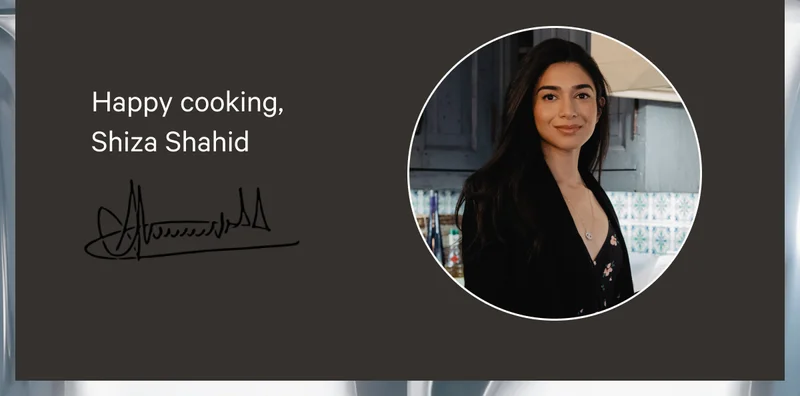 Happy Cooking, Shiza Shahid