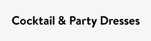 Cocktail & Party Dresses