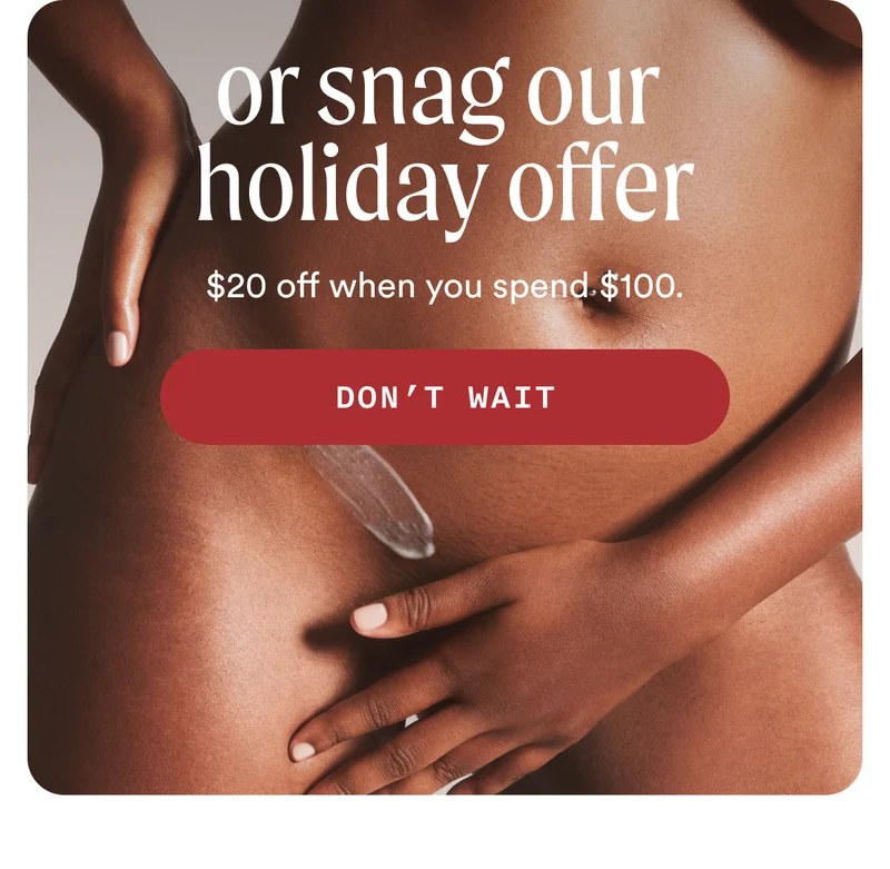 H3: OR Snag Our Holiday Offer S3: $20 off when you spend $100. CTA3: CODE: discount code