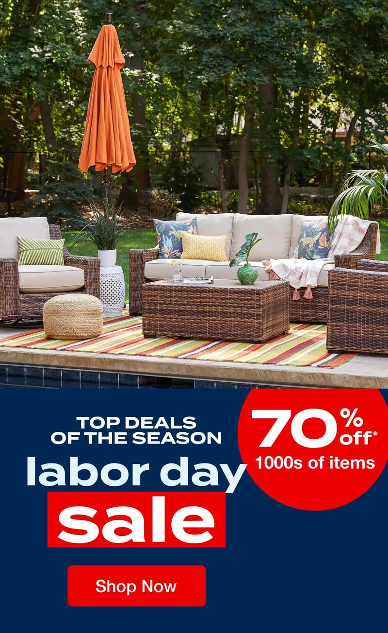 70% off 1000s of item*