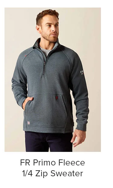 FR Primo Fleece 1/4 Zip Sweater