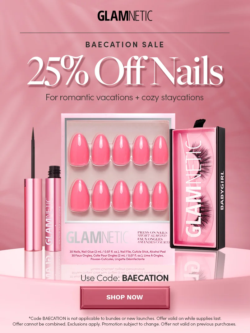 Shop 25% off Nails with the code BAECATION