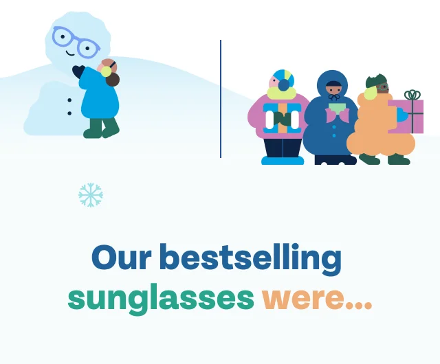 Our bestselling sunglasses