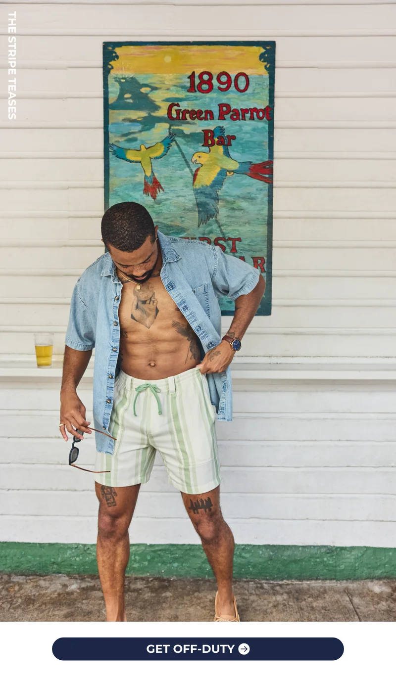 Off-Duty Short: The Stripe Teases