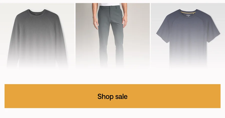 Shop sale