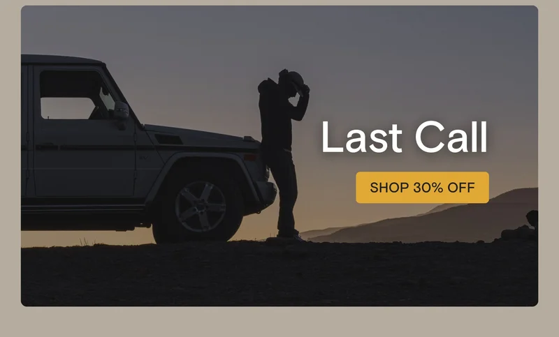Last Call [SHOP 30% OFF]