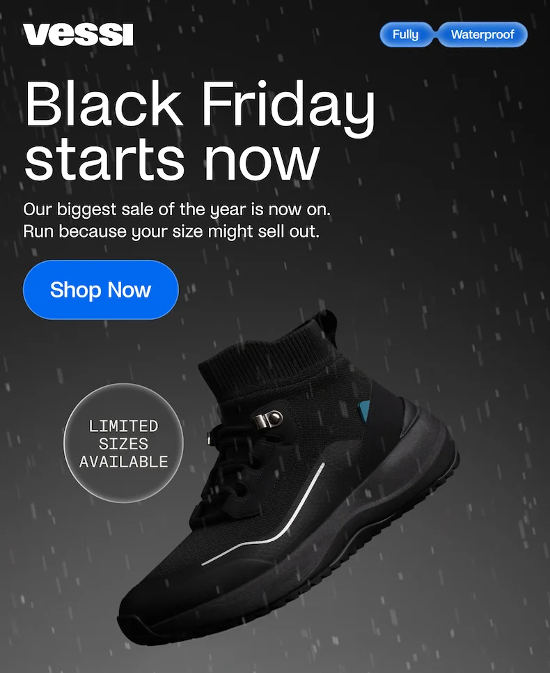 Black Friday starts now