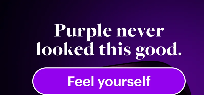 Purple never