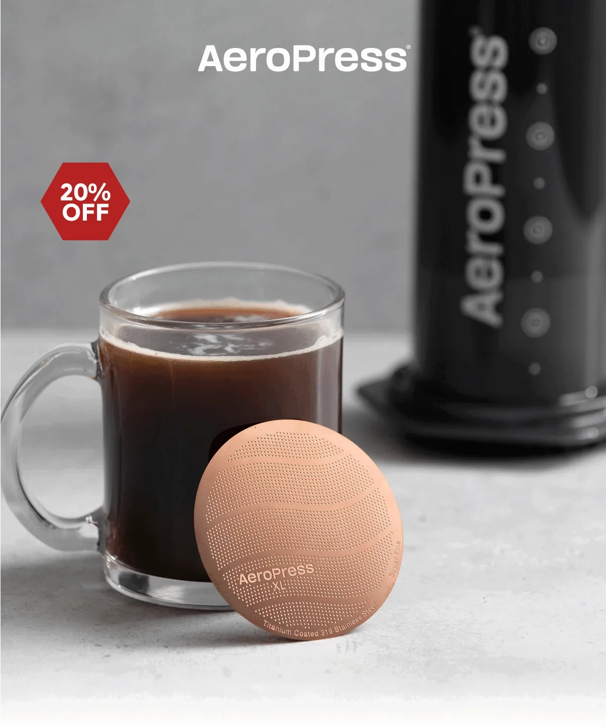 AEROPRESS 20% OFF