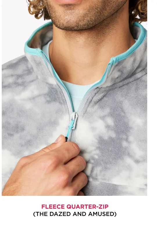 Fleece Quarter-Zip: The Dazed and Amused