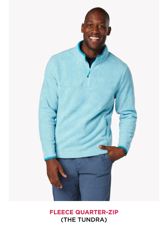 Fleece Quarter-Zip: The Tundra