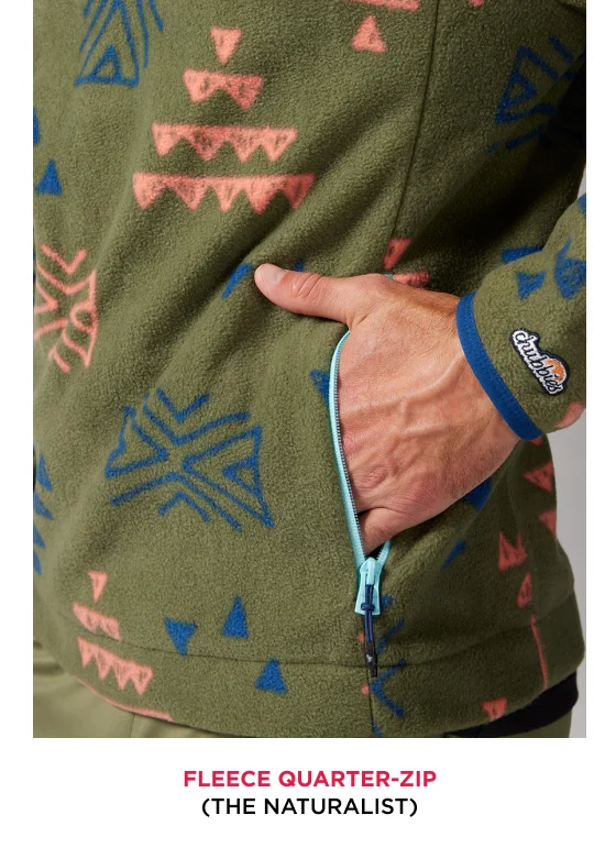 Fleece Quarter-Zip: The Naturalist