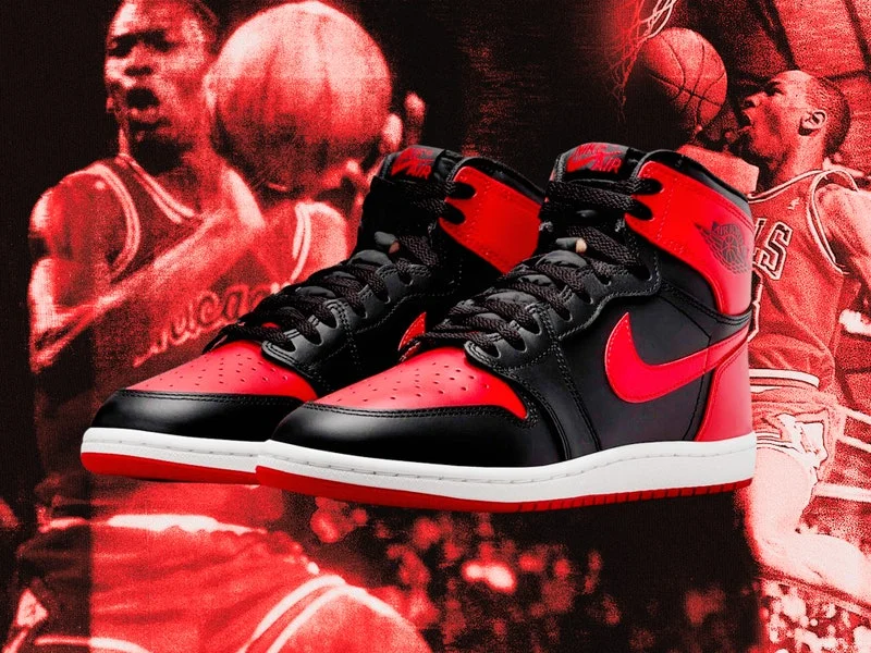 Image may contain: Michael Jordan, Michael Jordan, Clothing, Footwear, Shoe, Sneaker, Adult, and Person