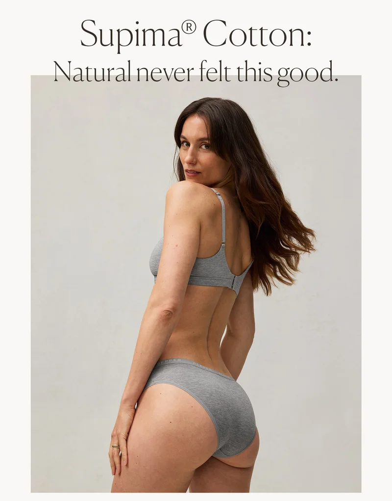 Supima® Cotton: Natural never felt this good.
