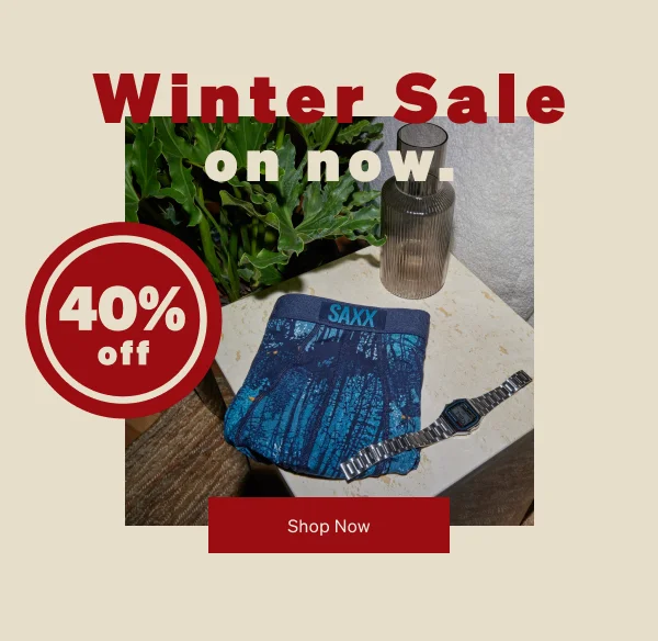 Winter Sale on now.
