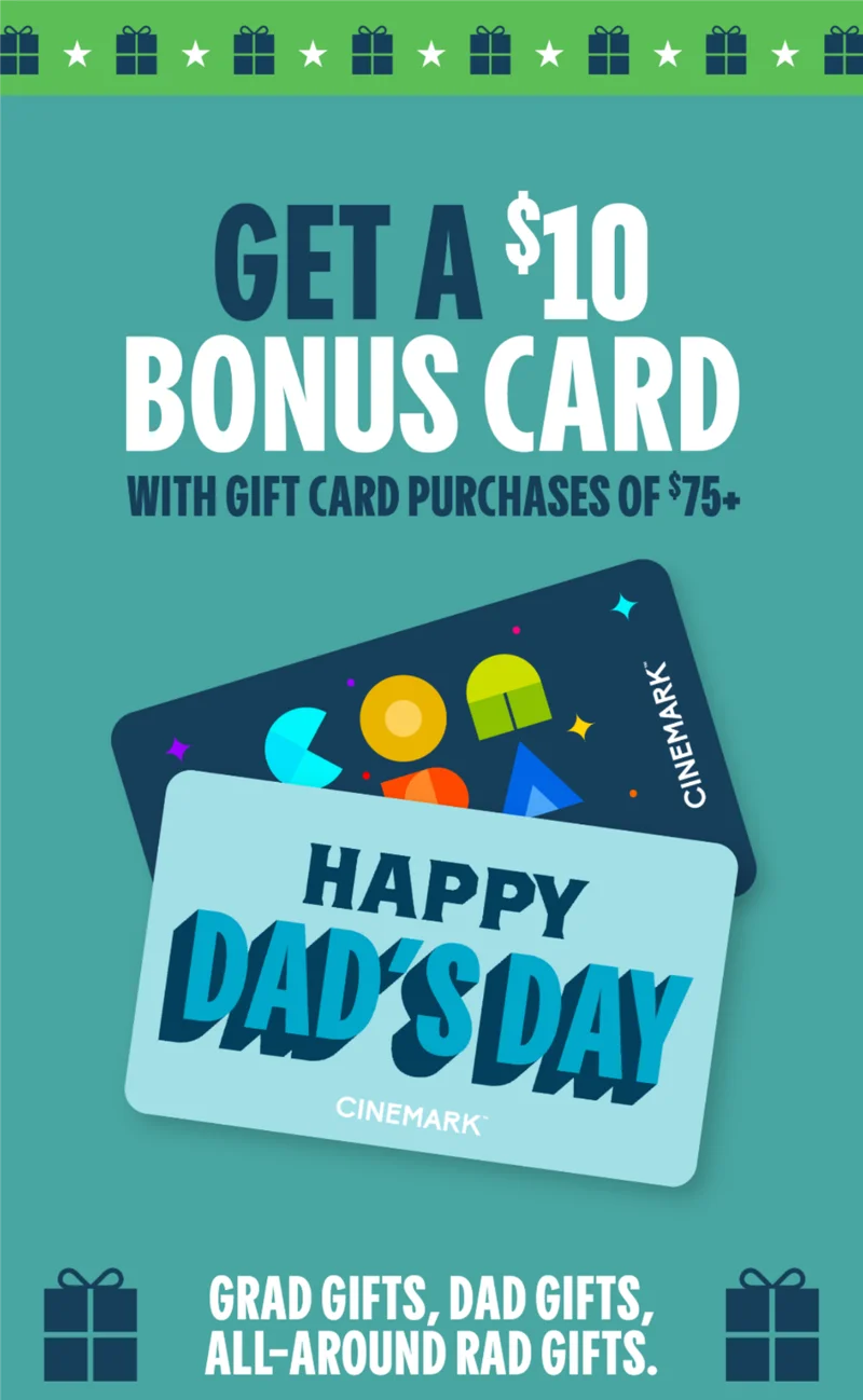 GET A $10 BONUS CARD WITH GIFT CARD PURCHASE OF $75+ | GRAD GIFTS, DAD GIFTS, ALL-AROUND RAD GIFTS.