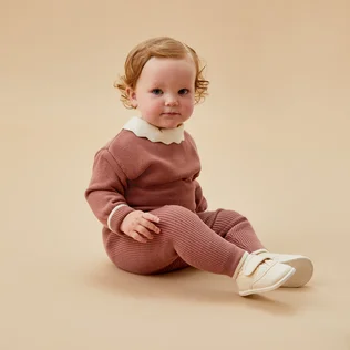 Collared Knitted Sweater