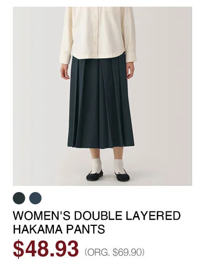 Shop Women's Double Layered Hakama Pants