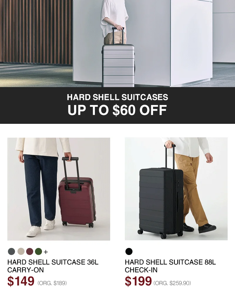 Shop Up to $60 OFF Luggage