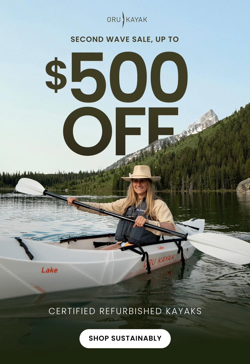 Shop up to $500 off Certified Refurbished Kayaks Shop up to $500 off Certified Refurbished Kayaks
