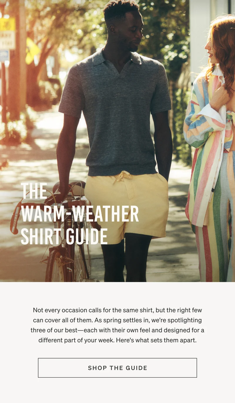 The Warm-Weather Shirt Guide