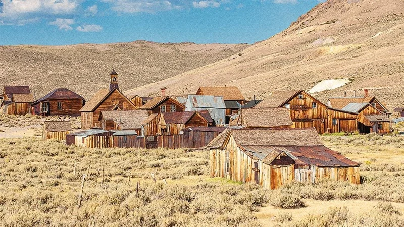 Image description: Bodie Ghost Town, in California.