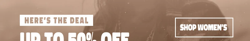 Here's The Deal Up to 50% off Sitewide Shop Women's