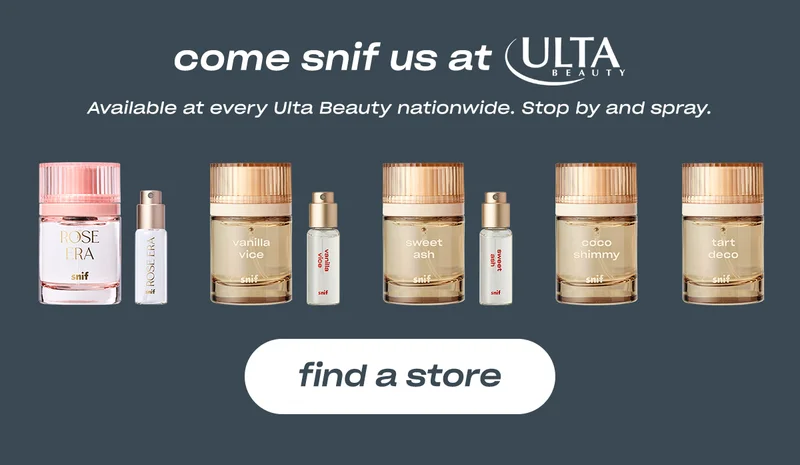 come snif us at Ulta Beauty. Available at every Ulta Beauty nationwide. Stop by and spray.  find a store