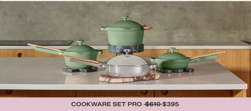 Cookware Set Pro - Was $610 Now $395