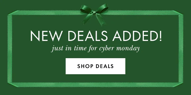 New Deals Added! just in time for cyber monday Shop Deals