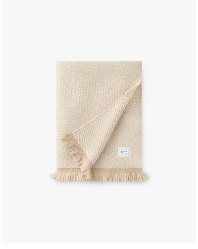 Two-Tone Alpaca Blanket