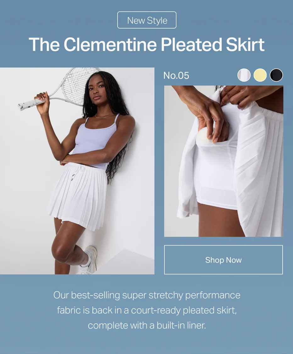 The Clementine Pleated Skirt