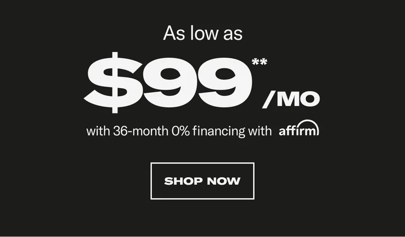 As low as $99/mo. Shop Now