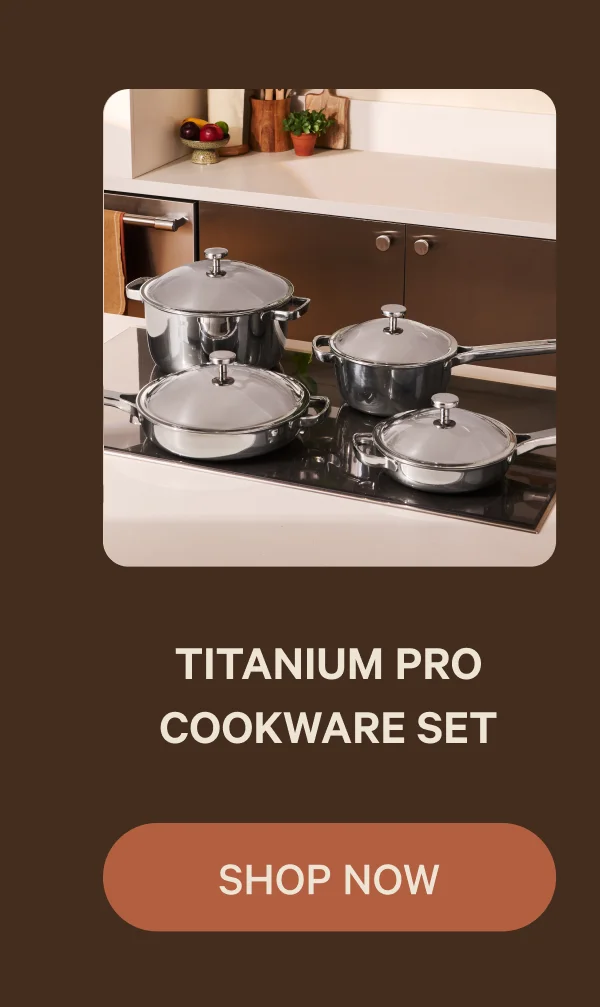 Titanium Pro Cookware Set