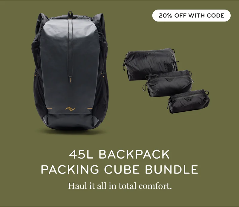 45L Backpack Photo Bundle