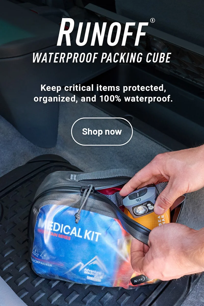 RunOff® Waterproof Packing Cube