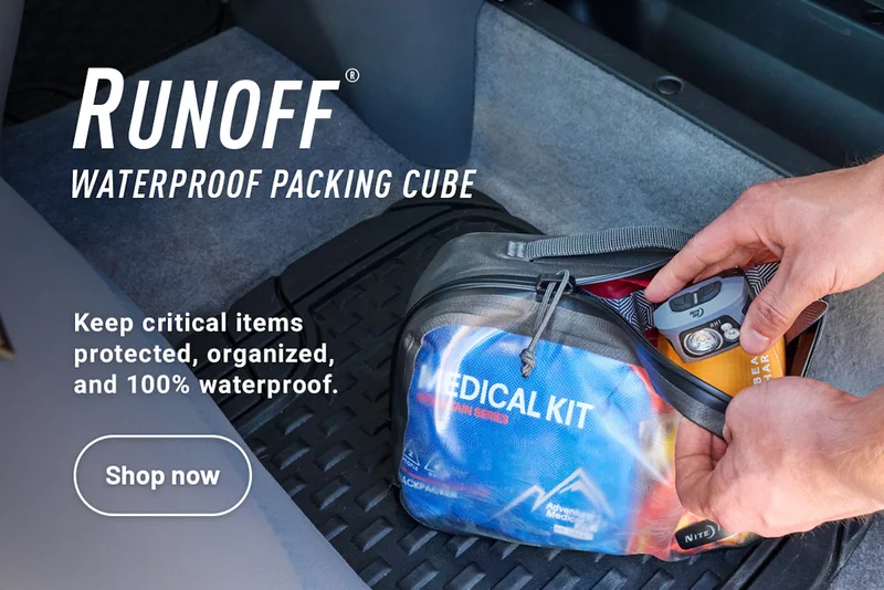 RunOff® Waterproof Packing Cube