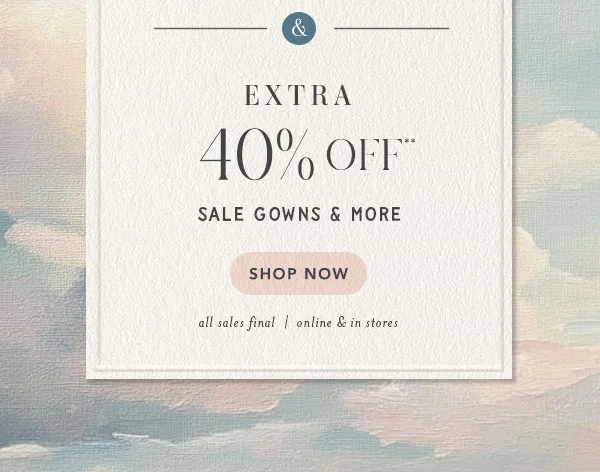 Shop an extra 40% off sale items.