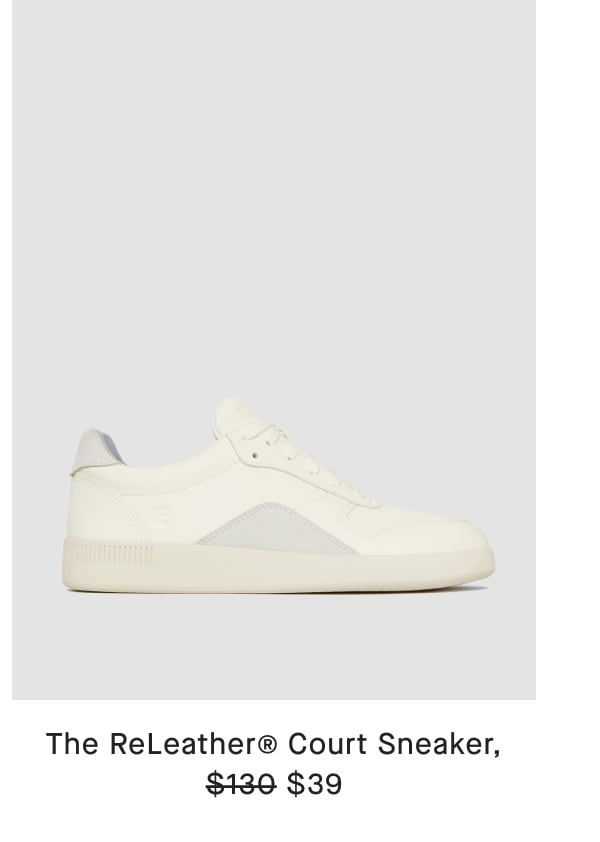 The ReLeather® Court Sneaker