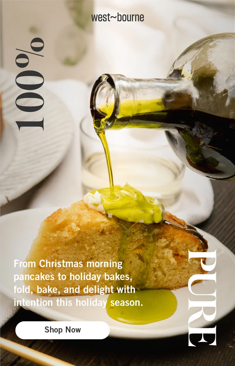 100% Pure for Holiday Baking