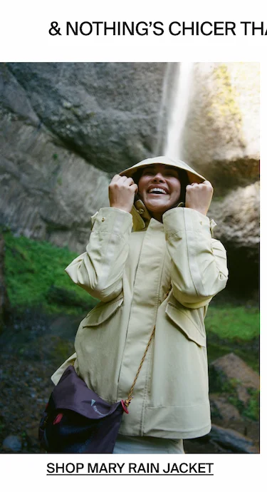 Shop the Mary Rain Jacket