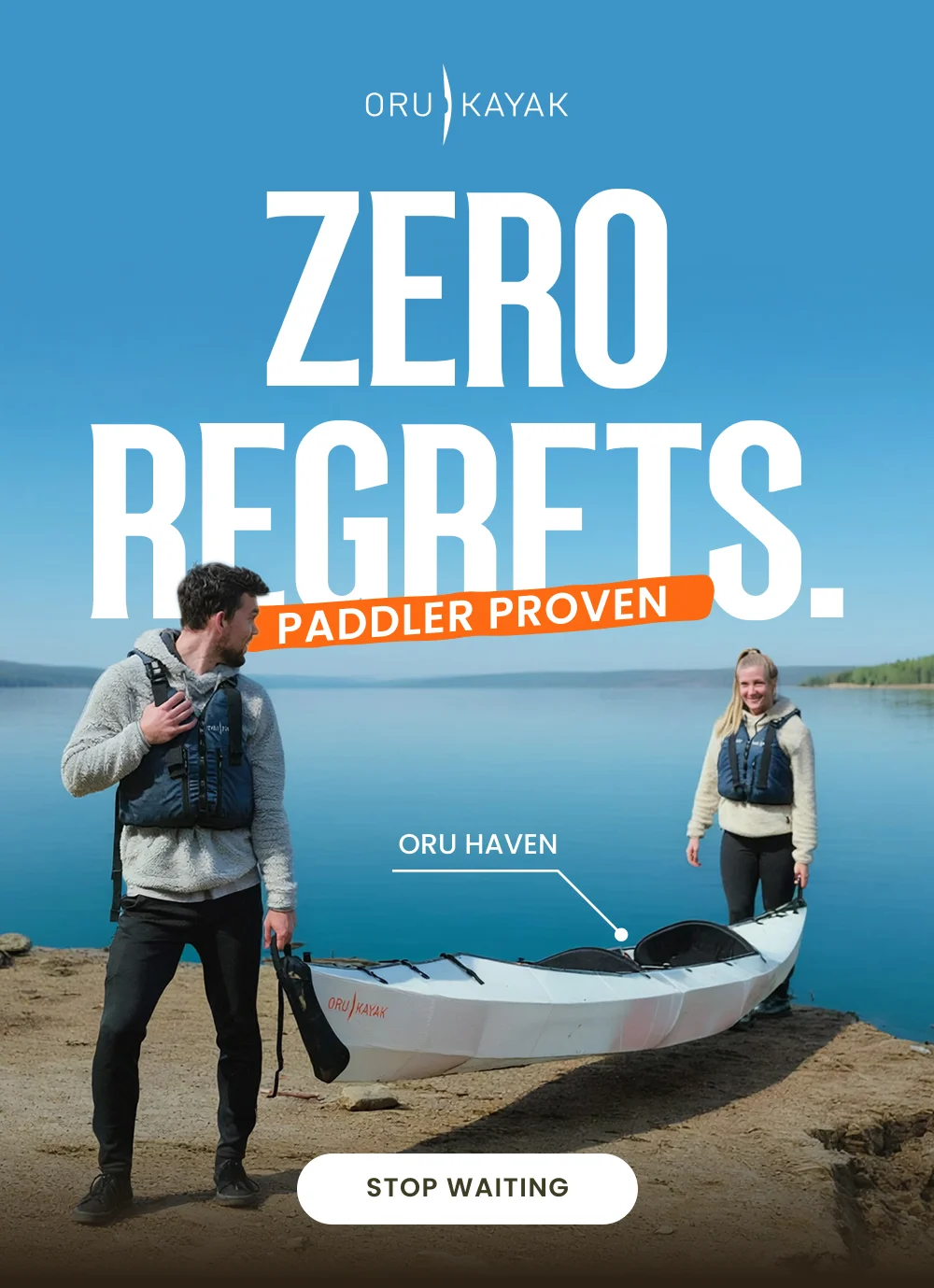 Zero Regrets. Paddler Proven.
