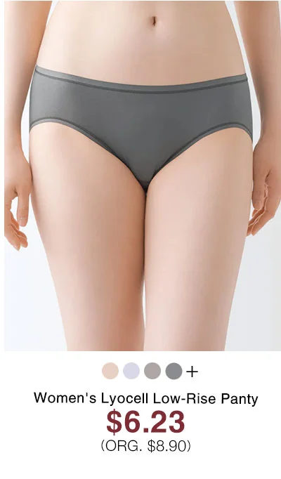 Shop Women's Lyocell Low-Rise Panty