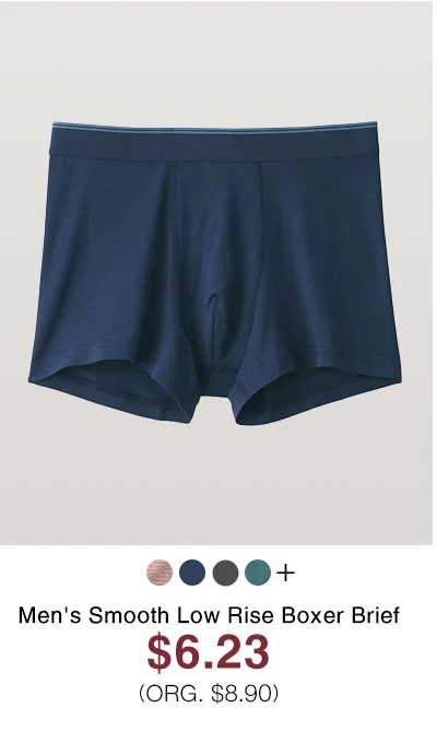 Shop Men's Smooth Low Rise Boxer Brief