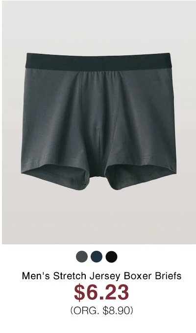 Shop Men's Stretch Jersey Boxer Briefs