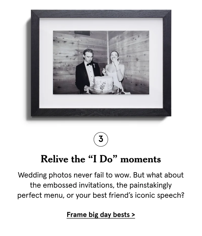 Relive the "I Do" moments