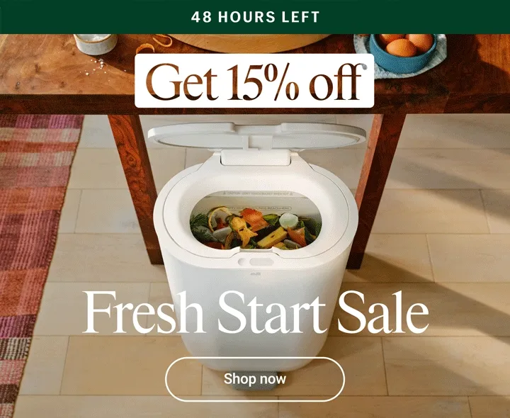 48 hours left. Fresh Start Sale — Get 15% off. Click to shop now.