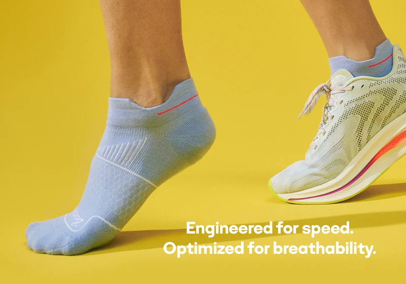Engineered for speed. Optimized for breathability.