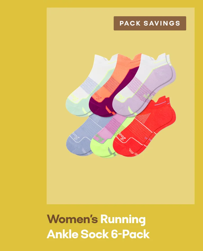 PACK SAVINGS | Women's Running Ankle Sock 6-Pack