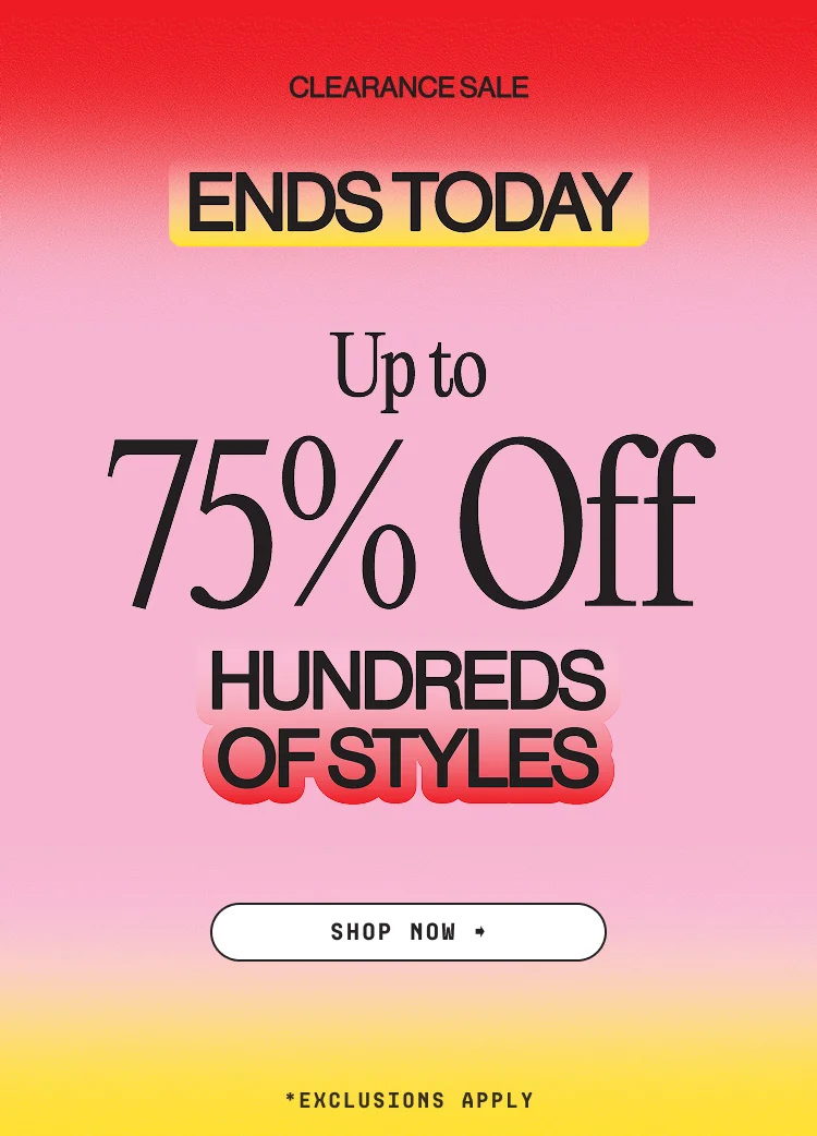 IMAGE-UP TO 75% OFF CLEARANCE